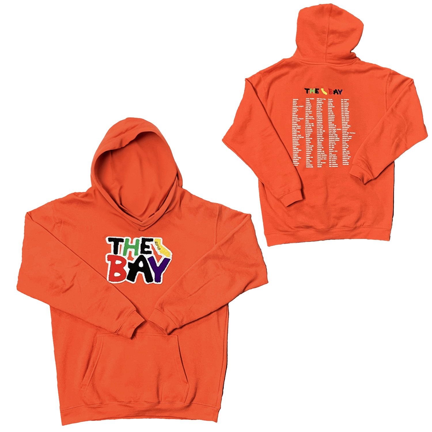 Plus size 2024 orange hoodie